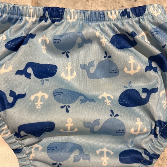 EUC i play. Whale themed baby swim diaper 24 months size UPF 50+ - Picture 2 of 9